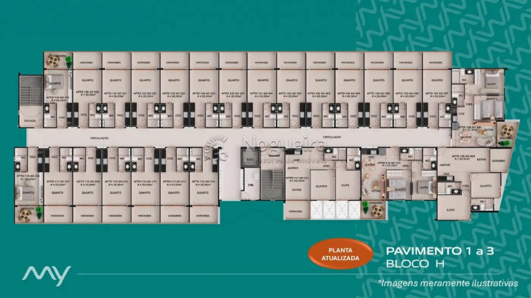 Imagem Apartamento com 1 Quarto à Venda, 26 m² em Muro Alto - Ipojuca Imagem Apartamento com 1 Quarto à Venda, 26 m² em Muro Alto - Ipojuca