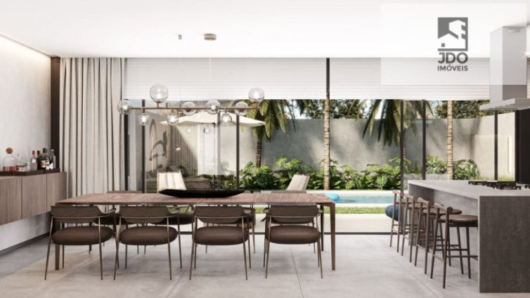 Imagem Casa de Condomínio com 4 Quartos à Venda, 252 m² em Santo Inácio - Curitiba