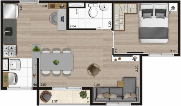 Imagem Apartamento com 2 Quartos à Venda, 37 m² em Barra Funda - São Paulo Imagem Apartamento com 2 Quartos à Venda, 37 m² em Barra Funda - São Paulo