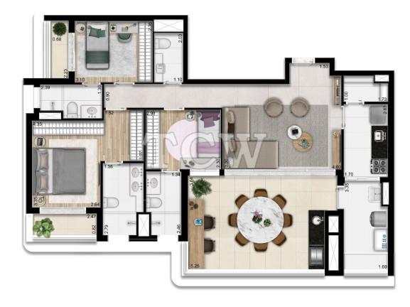 Imagem Apartamento com 3 Quartos à Venda, 115 m² em Perdizes - São Paulo Imagem Apartamento com 3 Quartos à Venda, 115 m² em Perdizes - São Paulo