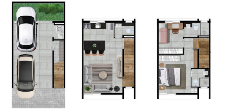 Imagem Casa com 2 Quartos à Venda, 112 m² em Cidade Monções - São Paulo