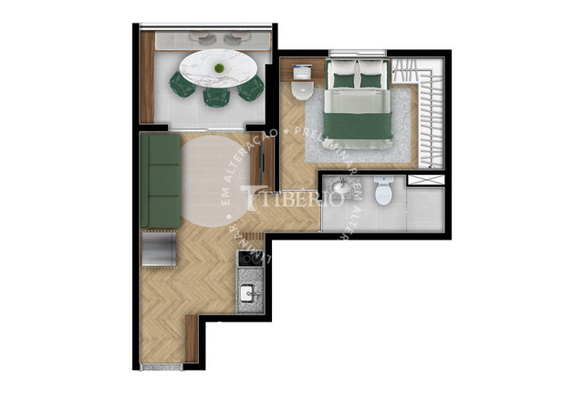 Imagem Apartamento com 1 Quarto à Venda, 33 m² em Mooca - São Paulo