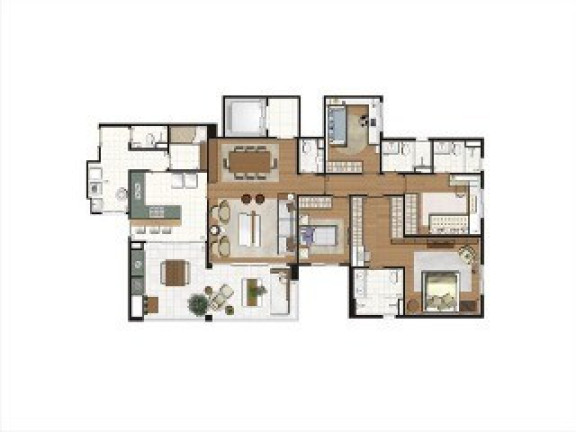 Imagem Apartamento com 3 Quartos à Venda, 172 m² em Mooca - São Paulo Imagem Apartamento com 3 Quartos à Venda, 172 m² em Mooca - São Paulo