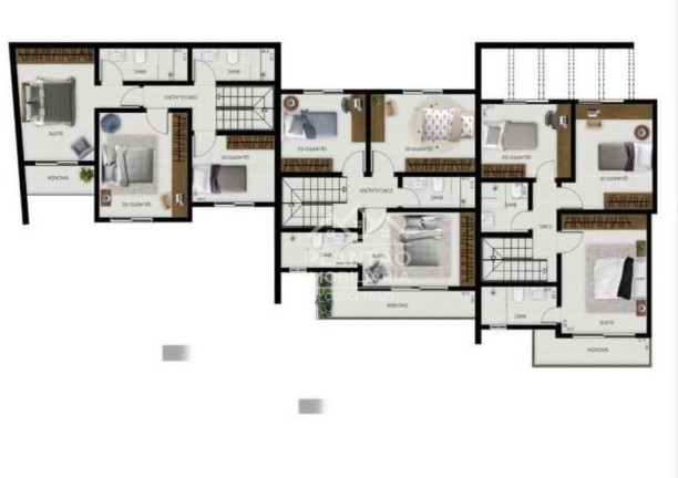Imagem Sobrado com 3 Quartos à Venda, 157 m² em Abranches - Curitiba Imagem Sobrado com 3 Quartos à Venda, 157 m² em Abranches - Curitiba