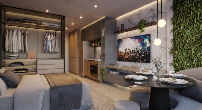 Imagem Studio com 1 Quarto à Venda, 27 m² em Vila Clementino - São Paulo Imagem Studio com 1 Quarto à Venda, 27 m² em Vila Clementino - São Paulo