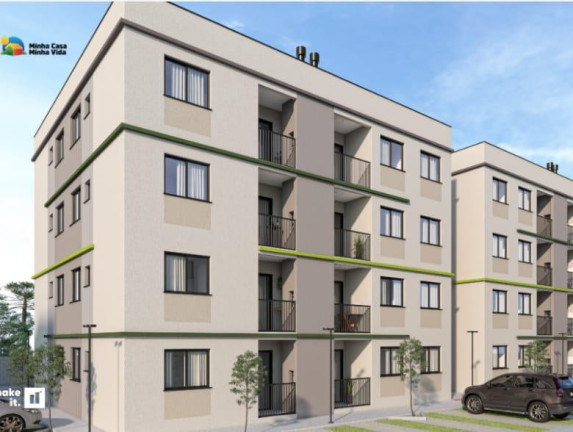 Apartamento com 2 Quartos à Venda, 43 m² em Vargem Grande - Curitiba