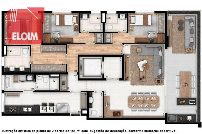Imagem Apartamento com 3 Quartos à Venda, 151 m² em Vila Romana - São Paulo Imagem Apartamento com 3 Quartos à Venda, 151 m² em Vila Romana - São Paulo