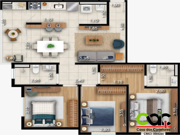 Imagem Apartamento com 1 Quarto à Venda, 54 m² em Centro - Poços De Caldas Imagem Apartamento com 1 Quarto à Venda, 54 m² em Centro - Poços De Caldas