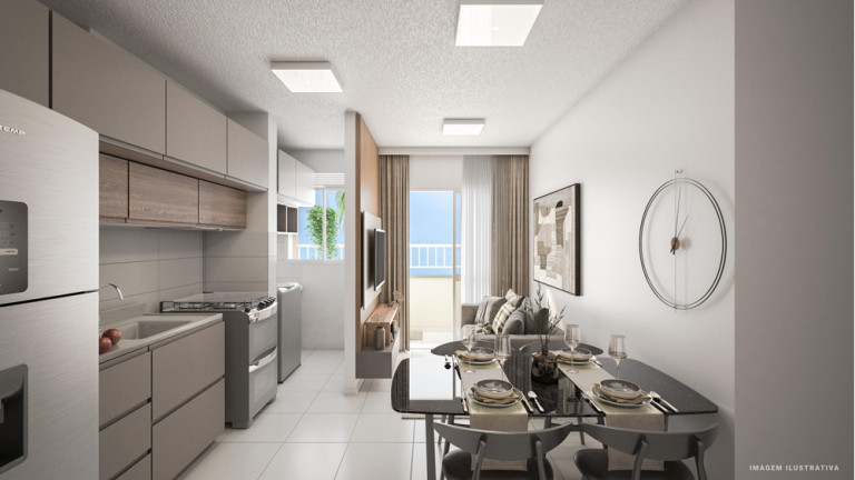 Imagem Apartamento com 2 Quartos à Venda, 36 m² em Jardim Yeda - Campinas