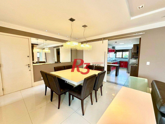 Imagem Apartamento com 3 Quartos à Venda, 138 m² em Gonzaga - Santos