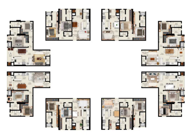 Imagem Apartamento com 2 Quartos à Venda, 79 m² em Perequê - Porto Belo