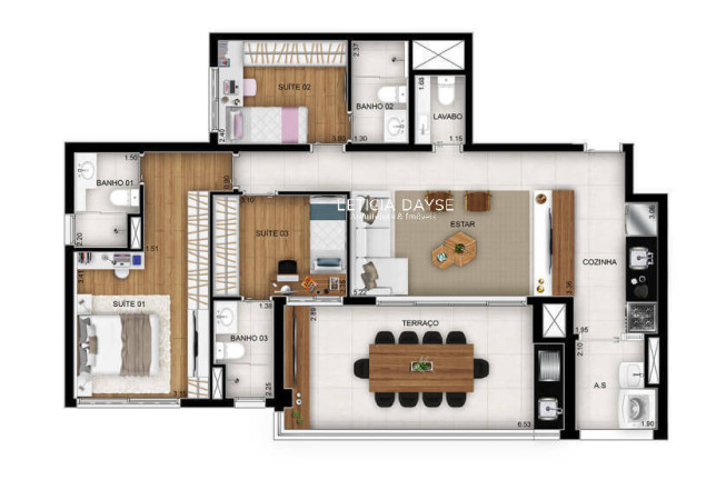 Imagem Apartamento com 3 Quartos à Venda, 110 m² em Santo Amaro - São Paulo
