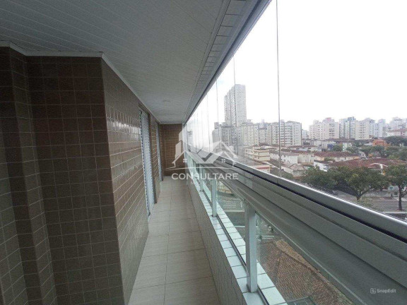 Imagem Apartamento com 2 Quartos à Venda, 70 m² em Campo Grande - Santos