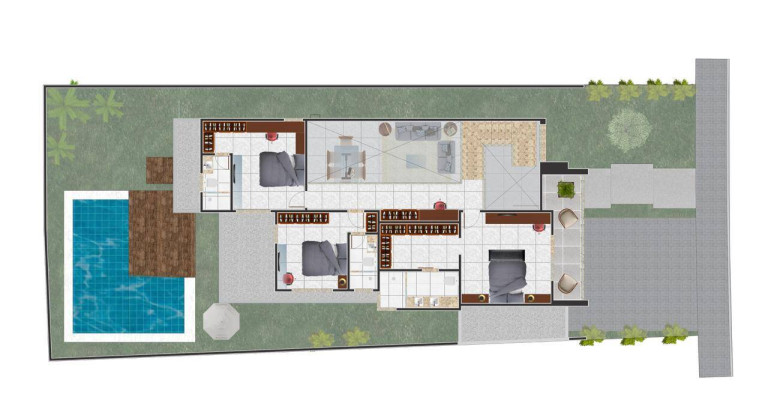 Imagem Casa com 4 Quartos à Venda,  em Urucunema - Eusébio