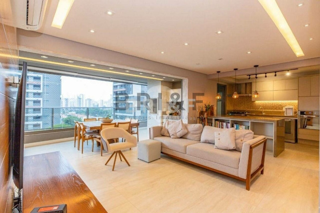 Apartamento com 3 Quartos à Venda, 128 m² em Brooklin - São Paulo