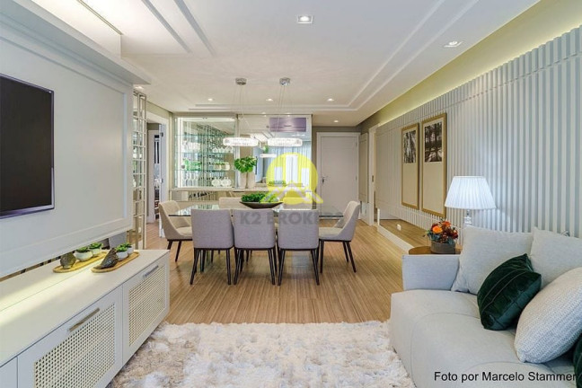 Apartamento com 3 Quartos à Venda, 125 m² em Juvevê - Curitiba