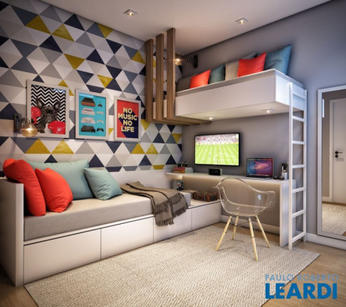 Imagem Apartamento com 2 Quartos à Venda, 42 m² em Vila Príncipe De Gales - Santo André
