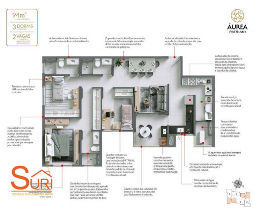 Imagem Apartamento com 3 Quartos à Venda, 96 m² em Vila Léa - Santo André Imagem Apartamento com 3 Quartos à Venda, 96 m² em Vila Léa - Santo André