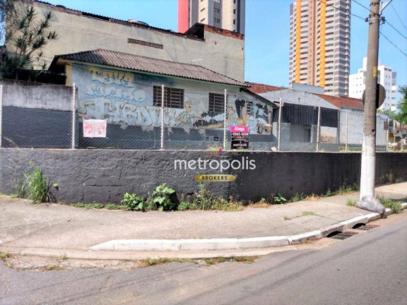 Terreno para Alugar, 338 m² em Jardim - Santo André