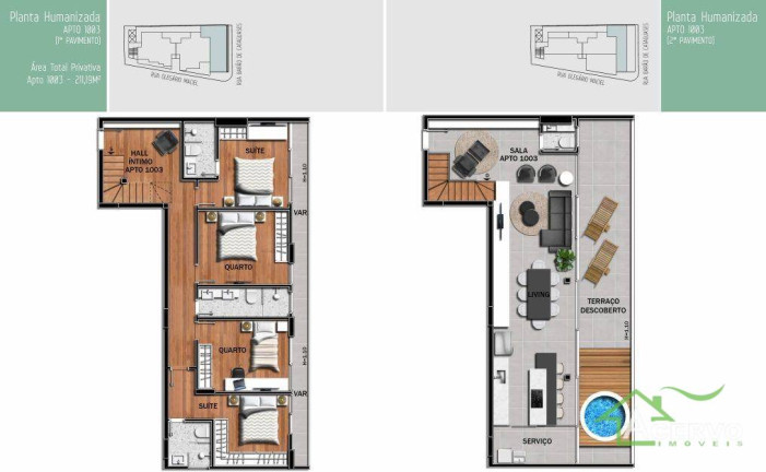 Imagem Cobertura com 4 Quartos à Venda, 230 m² em Santa Helena - Juiz De Fora