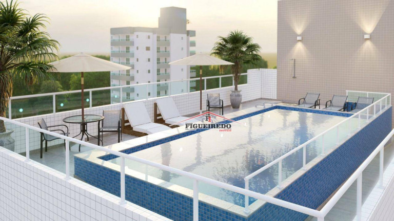 Apartamento com 2 Quartos à Venda, 71 m² em Guilhermina - Praia Grande
