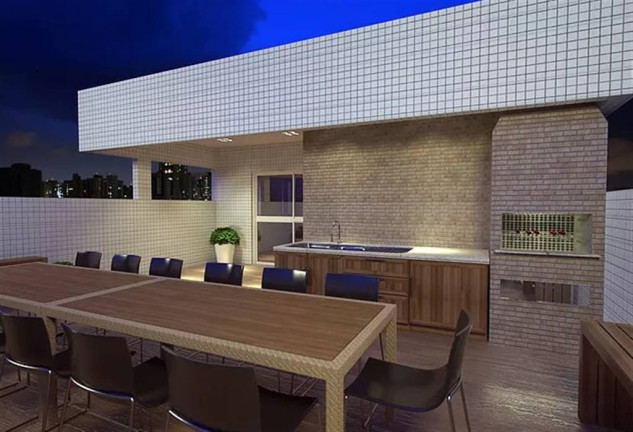 Imagem Apartamento com 1 Quarto à Venda, 45 m² em Guilhermina - Praia Grande