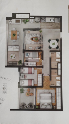 Imagem Imóvel com 3 Quartos à Venda, 87 m² em Vila Anastácio - São Paulo Imagem Imóvel com 3 Quartos à Venda, 87 m² em Vila Anastácio - São Paulo