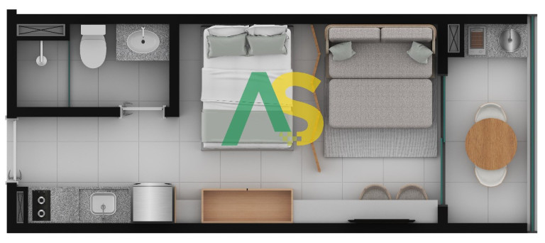 Imagem Flat com 1 Quarto à Venda, 38 m² em Praia Dos Carneiros - Tamandaré Imagem Flat com 1 Quarto à Venda, 38 m² em Praia Dos Carneiros - Tamandaré
