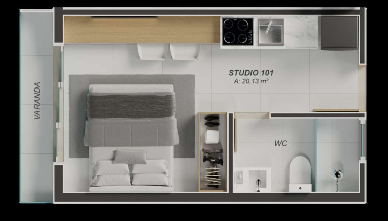 Imagem Imóvel com 1 Quarto à Venda, 16 m² em Aeroclube - João Pessoa Imagem Imóvel com 1 Quarto à Venda, 16 m² em Aeroclube - João Pessoa