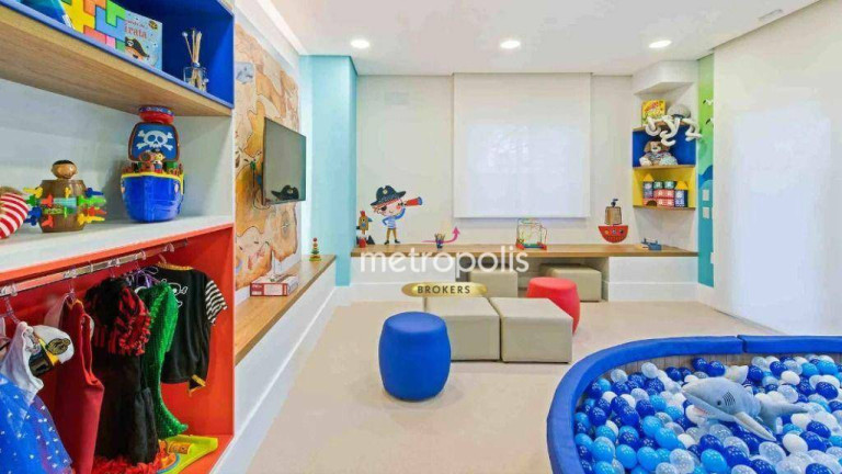 Imagem Apartamento com 3 Quartos à Venda, 154 m² em Vila Assunção - Santo André