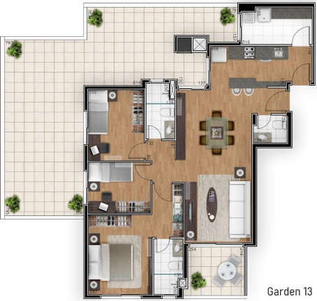 Imagem Apartamento com 3 Quartos à Venda, 115 m² em Ahú - Curitiba