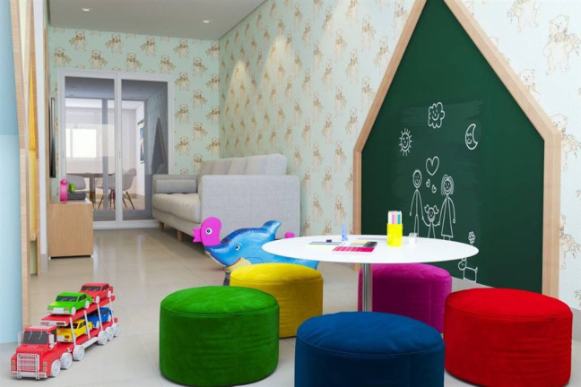 Imagem Apartamento com 1 Quarto à Venda, 55 m² em Caiçara - Praia Grande