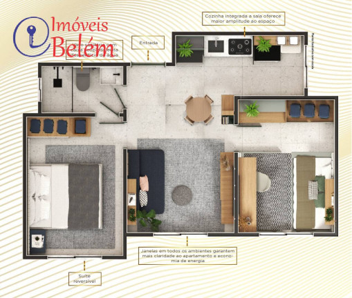Imagem Apartamento com 2 Quartos à Venda, 86 m² em Coqueiro - Belém Imagem Apartamento com 2 Quartos à Venda, 86 m² em Coqueiro - Belém