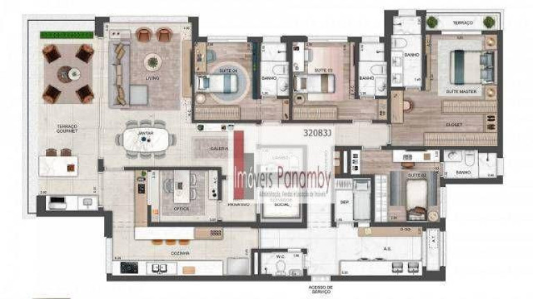 Imagem Apartamento com 4 Quartos à Venda, 220 m² em Vila Romana - São Paulo Imagem Apartamento com 4 Quartos à Venda, 220 m² em Vila Romana - São Paulo