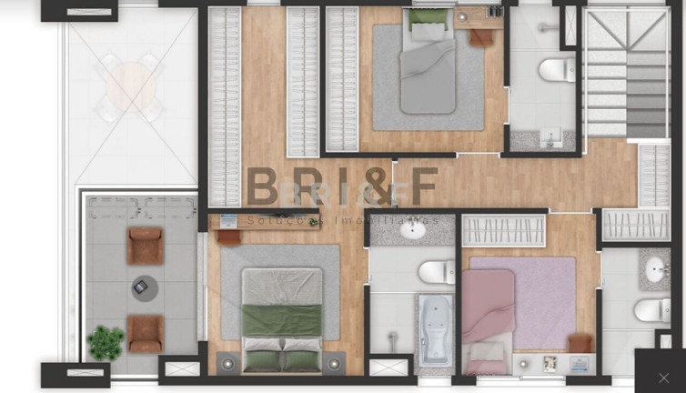 Imagem Apartamento com 3 Quartos à Venda, 91 m² em Jardim Das Acacias - São Paulo