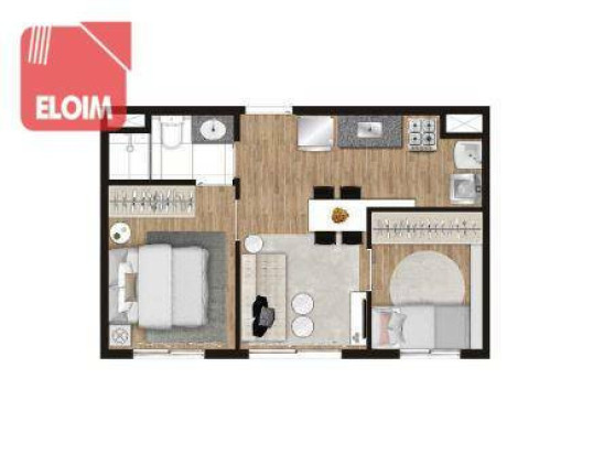 Imagem Apartamento com 2 Quartos à Venda, 34 m² em Jardim Marajoara - São Paulo Imagem Apartamento com 2 Quartos à Venda, 34 m² em Jardim Marajoara - São Paulo