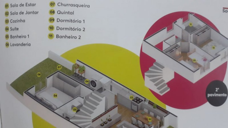 Imagem Sobrado com 2 Quartos à Venda, 59 m² em Eugênio De Mello - São José Dos Campos Imagem Sobrado com 2 Quartos à Venda, 59 m² em Eugênio De Mello - São José Dos Campos