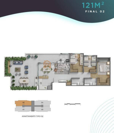 Imagem Apartamento com 2 Quartos à Venda, 54 m² em Palmeiras De São José - São José Dos Campos Imagem Apartamento com 2 Quartos à Venda, 54 m² em Palmeiras De São José - São José Dos Campos