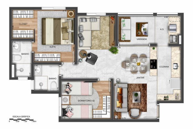 Imagem Apartamento com 3 Quartos à Venda, 70 m² em Monte Castelo - São José Dos Campos Imagem Apartamento com 3 Quartos à Venda, 70 m² em Monte Castelo - São José Dos Campos