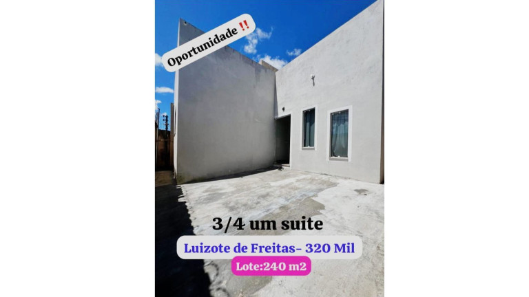 Casa com 3 Quartos à Venda, 117 m² em Luizote De Freitas - Uberlândia