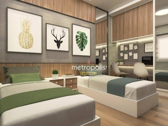 Imagem Apartamento com 2 Quartos à Venda, 88 m² em Osvaldo Cruz - São Caetano Do Sul