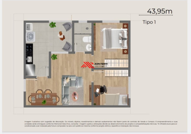 Imagem Apartamento com 2 Quartos à Venda, 43 m² em Vila Tijuco - Guarulhos