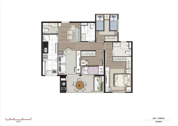 Imagem Apartamento com 4 Quartos à Venda, 139 m² em Ipiranga - São Paulo