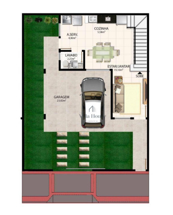 Imagem Casa com 3 Quartos à Venda, 130 m² em Interlagos - Vila Velha