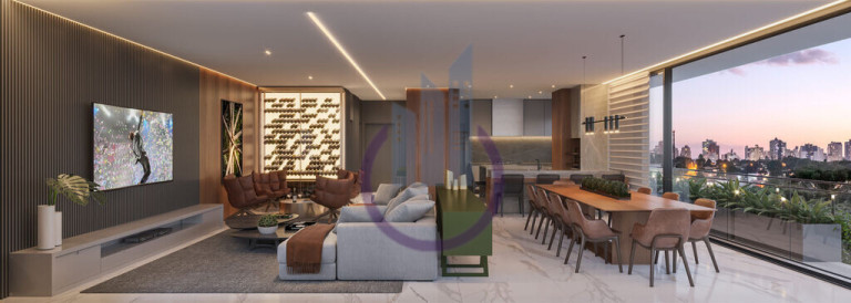 Imagem Cobertura com 3 Quartos à Venda, 284 m² em Batel - Curitiba Imagem Cobertura com 3 Quartos à Venda, 284 m² em Batel - Curitiba