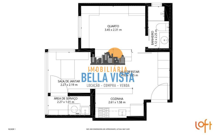 Imagem Apartamento com 1 Quarto à Venda, em Bela Vista - São Paulo Imagem Apartamento com 1 Quarto à Venda, em Bela Vista - São Paulo