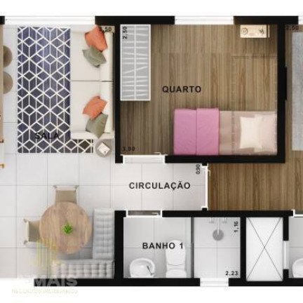 Imagem Apartamento com 2 Quartos à Venda, 52 m² em Residencial Recanto Do Cerrado - Aparecida De Goiânia Imagem Apartamento com 2 Quartos à Venda, 52 m² em Residencial Recanto Do Cerrado - Aparecida De Goiânia
