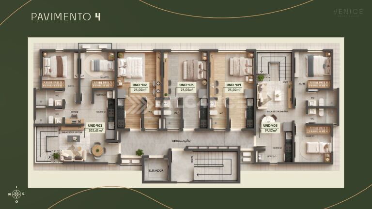 Imagem Imóvel com 2 Quartos à Venda, 57 m² em Intermares - Cabedelo