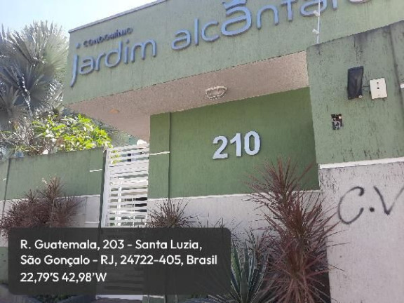 Apartamento com 2 Quartos à Venda, 65 m² em Santa Luzia - São Gonçalo