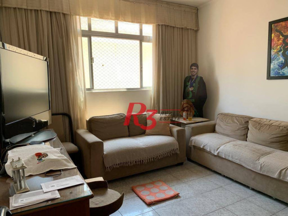 Imagem Apartamento com 3 Quartos à Venda, 137 m² em Gonzaga - Santos Imagem Apartamento com 3 Quartos à Venda, 137 m² em Gonzaga - Santos